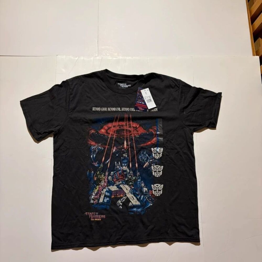 New With tags transformers movie graphic tee shirt size L